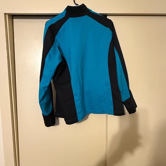 Made for Life Teal and Black Jacket - Picture 2 of 3